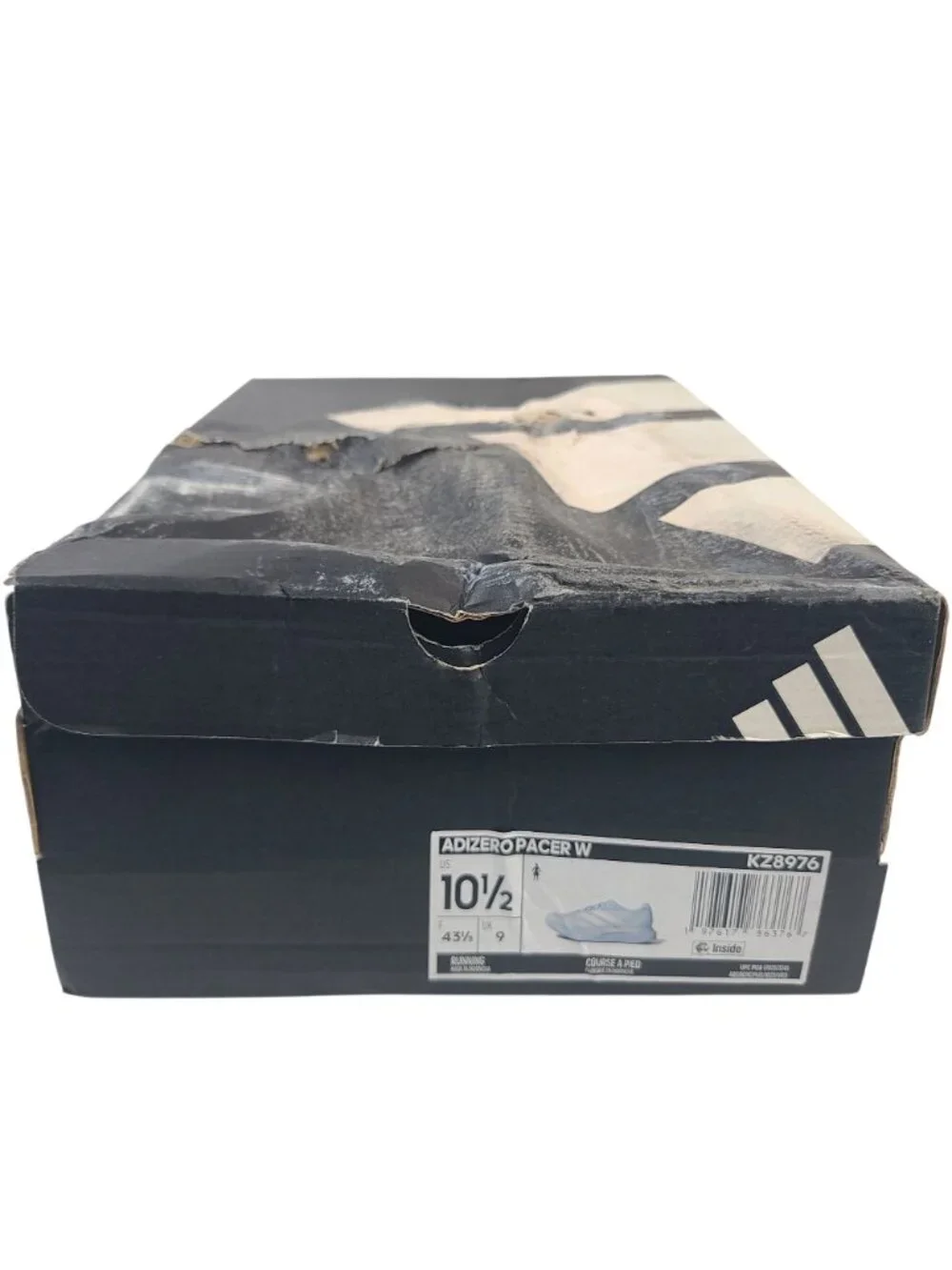 NEW Adidas Adizero Pacer W Women's Running Shoes US 10.5 Blue/Silver